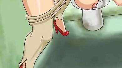 Lewd Lois Licks Lavatory Latrine [NSFW]