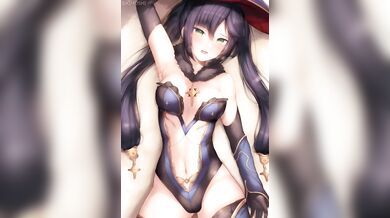 Mona the Monster and Kimoshis Curvy Body Explore their hidden desires in a passionate night of love making