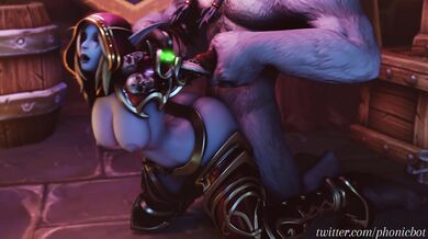 Fantasy Land: Sylvanas and PhonicBots Doggy Delight!