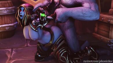 Fantasy Land: Sylvanas and PhonicBots Doggy Delight!