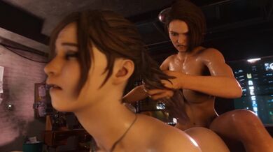 Claire Jill and Ada Get It On Together (WIP)[4K Tunnofun]