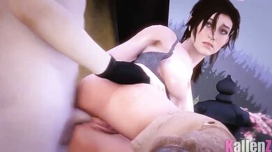 Kallenz Busts a Nut in Lara's Tight Ass