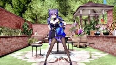 Keqing Opulent Splendor's Helltaker Dance