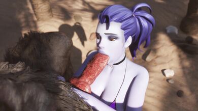 Widowmaker Sucks Dick [Rekin3D].