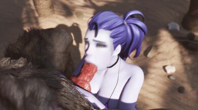 Widowmaker Sucks Dick [Rekin3D].