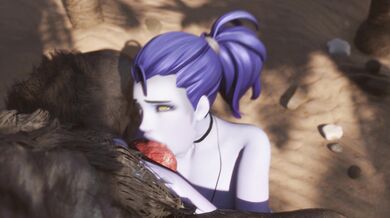 Widowmaker Sucks Dick [Rekin3D].