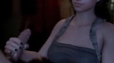 Jill's Creamy Cum Shower