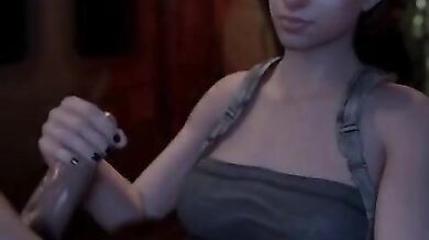 Jill's Creamy Cum Shower