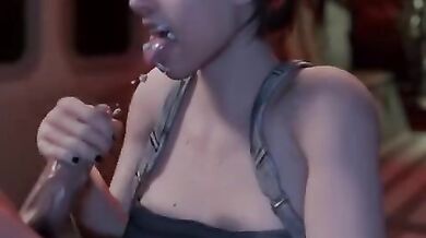Jill's Creamy Cum Shower