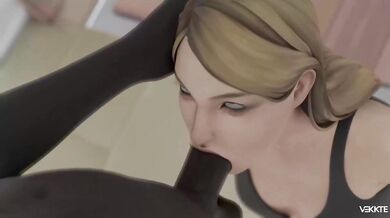 Shy Rachel Amber Gets Nailed in Her Tight Ass by Big Black Cock in Sound-Focused Anime Porn Video
