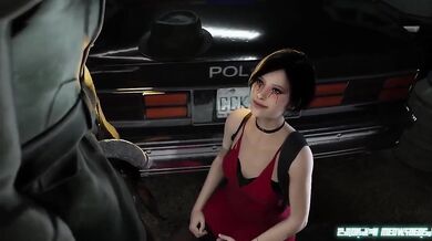 Golden-haired Goddess Ada Wong's Ultimate Fuck Fest