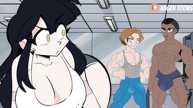 Audrey's Tied-up Adventures with Hagen the Cartoon Pig