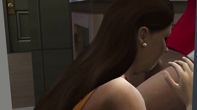 Auntie May's Kinky Lesbian Romp with Spider-Girl