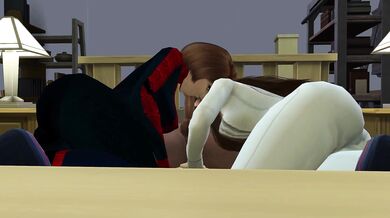 Auntie May's Kinky Lesbian Romp with Spider-Girl