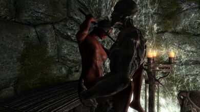 Draugr's Forbidden Fruit: Redguard Pleasured with No Background Music