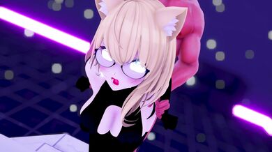 Spider-Gwen's Kinky Makeover: Neko-eared & Lace-clad in the HMV Remake #73 [ブラン]