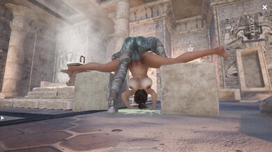 Beneath the Heat, a Mommys Touch - Ep 1: Sunbathing and Cuddling with the Beast