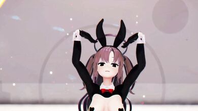 Naughty Yuuka's Full Body Exposure and Sensual Striptease in Front of Her Beloved Teddy Bear, While Enjoying Her Blue Archive Playboy Magazine