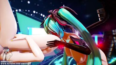 Hatsune Miku's Succubus Domination with Len Kagamine in Vocaloid Porn Video