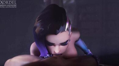 Darkness Falls on the Nude Busty Maiden