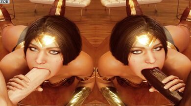 Wonder Woman DP Blowjob [LM19]