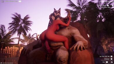 Jabba The Hutt Gets Stuffed By Oola (Slave Leia)