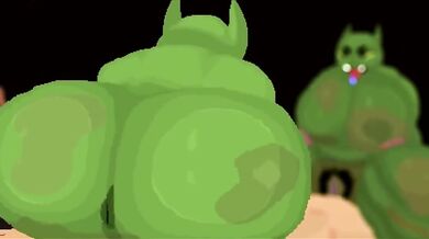 Watch horny goblins fucking each other in their cave!