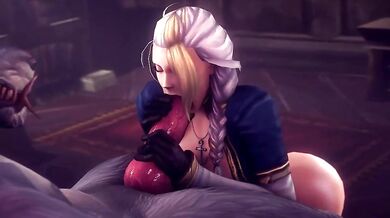 Jaina's Wet and Wild Fuckfest with the Worgen Stallion in 'Noname55'