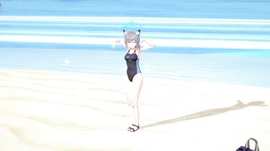 A Marine's Wet Dream (Shiroki Sex Dance)