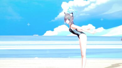 A Marine's Wet Dream (Shiroki Sex Dance)