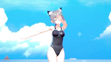 A Marine's Wet Dream (Shiroki Sex Dance)