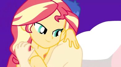 Sunset Shimmer's Filthy Fingers - A Compilation by Dirtyfinger