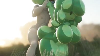 Sticky and Slimy, the Roblox Girl Gets Tightly Nailed