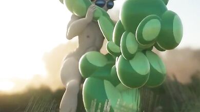 Sticky and Slimy, the Roblox Girl Gets Tightly Nailed