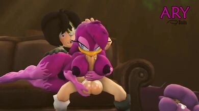 Gangbanged by Sonic and His Crew