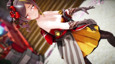 Cupids Dance of Love with Chiori (000MMD)