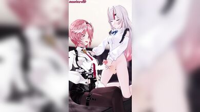 Naughty Ayame Gets Licked by the Horny Suzutaro3D Guy