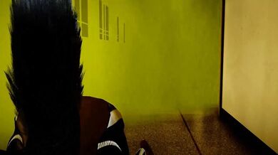 Naughty Chun-Li's Tail Catches the Eye of a Dirty Beast in 'Smutty Pupae of El Sharko Diablo'