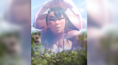 A Sneaky Sexual Encounter at Nagatoros Hot Spring with Hayase and Her Doggy, Scrag Boy!