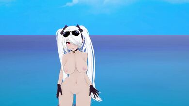 Jizz on the Sand: Iori's Wild Beach Orgy