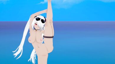 Jizz on the Sand: Iori's Wild Beach Orgy