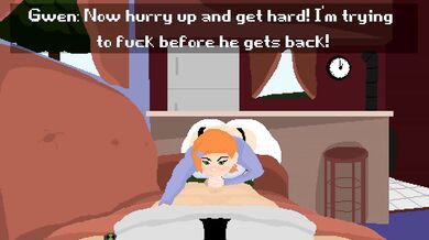 The naughty teens take advantage of their elderly caretakers absence to indulge in some steamy outdoor sex