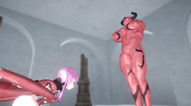 Tentacled Witch's Depraved Orgy