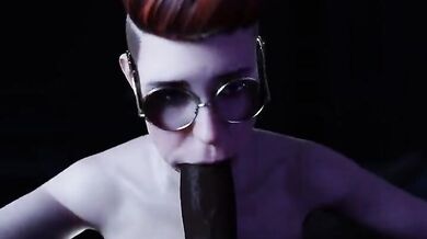 Black Bitch Sucks BBC Big Cocks and Swallows All the Jizz!