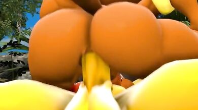 Melody gets fucked by the Stickman