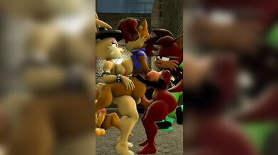 Splendid Double Penetration with Two Yordles