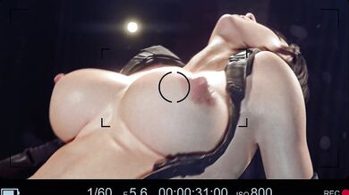 Tifa's Wet Panties & Bulging Dick in FF7 Thighjob Porn