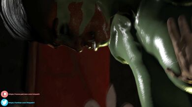 Futa Centaur and Human Lover's Passionate Embrace