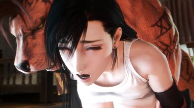 Noname55's Tifa Doggy Style Pounding