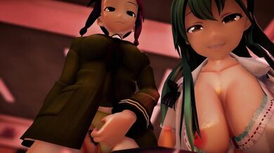 The Secret Lust of Reiko and the Curious Moe in High School